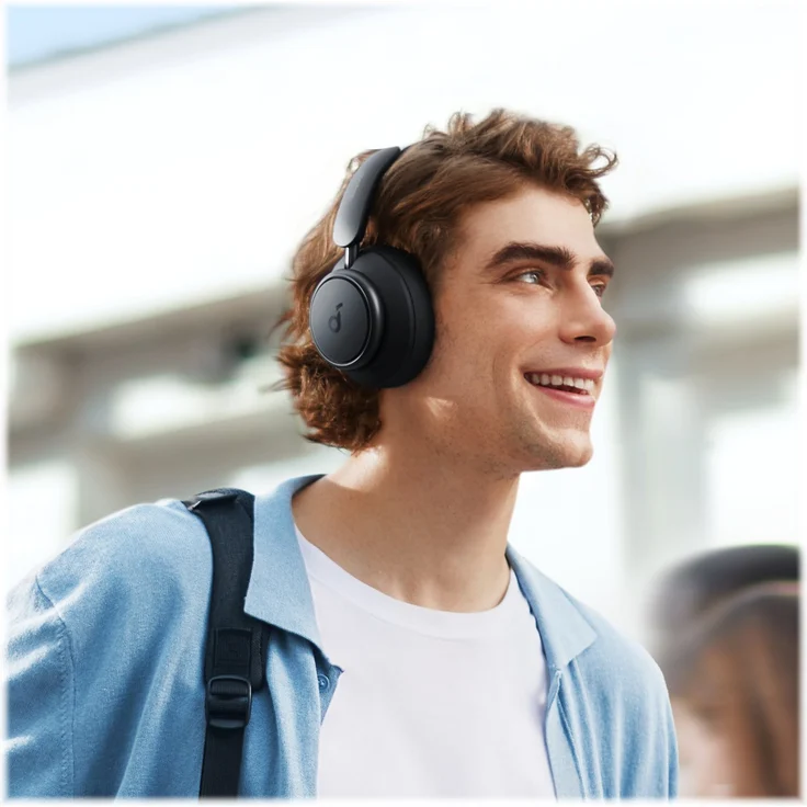 Anker Soundcore Space Q45 Over-Ear-Kopfhörer (Aktive Geräuschunterdrückung (ANC);", schwarz – Bild 13