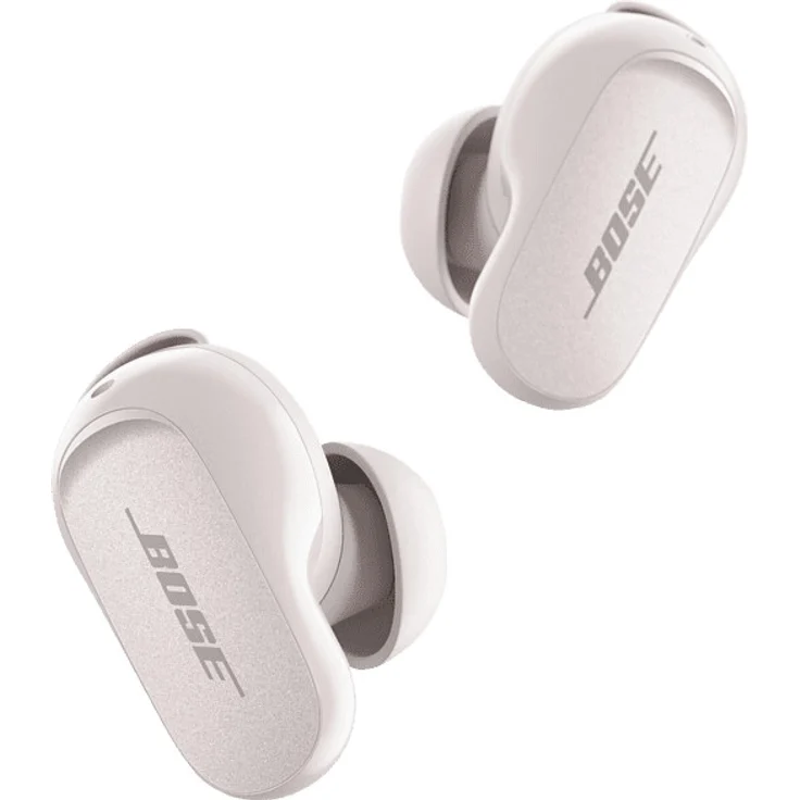 Bose QuietComfort Earbuds II In-Ear-Kopfhörer mit Active Noise Cancelling, Transparenzmodus, weiß – Bild 6