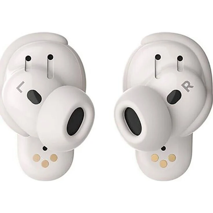 Bose QuietComfort Earbuds II In-Ear-Kopfhörer mit Active Noise Cancelling, Transparenzmodus, weiß – Bild 3
