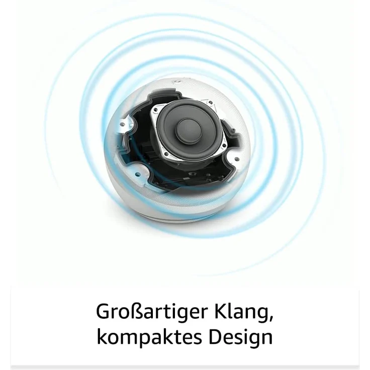 Amazon Echo Dot (5. Generation, 2022), Smarter Lautsprecher mit Alexa, Weiß – Bild 3
