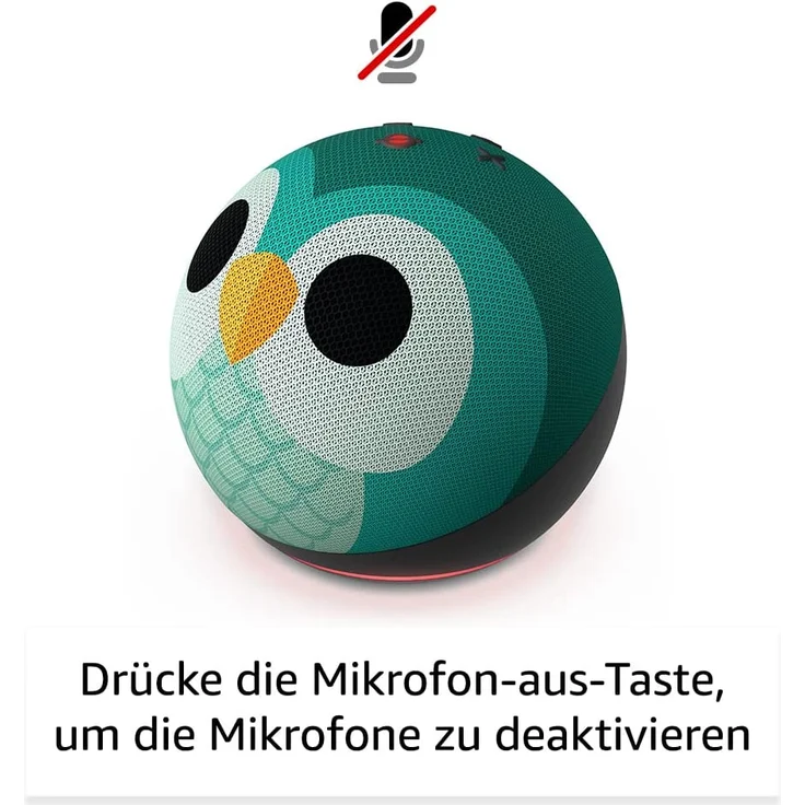 Amazon Echo Dot Kids (5. Generation, 2022), für Kinder entwickelt, mit Kindersicherung und Alexa, Eulen-Design – Bild 7
