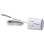 Kopp 831002053 Free Control Funk-Stellantrieb für Fußbodenheizung 230 V, 1 m Leitung, Licht-Grau (RAL 7035)
