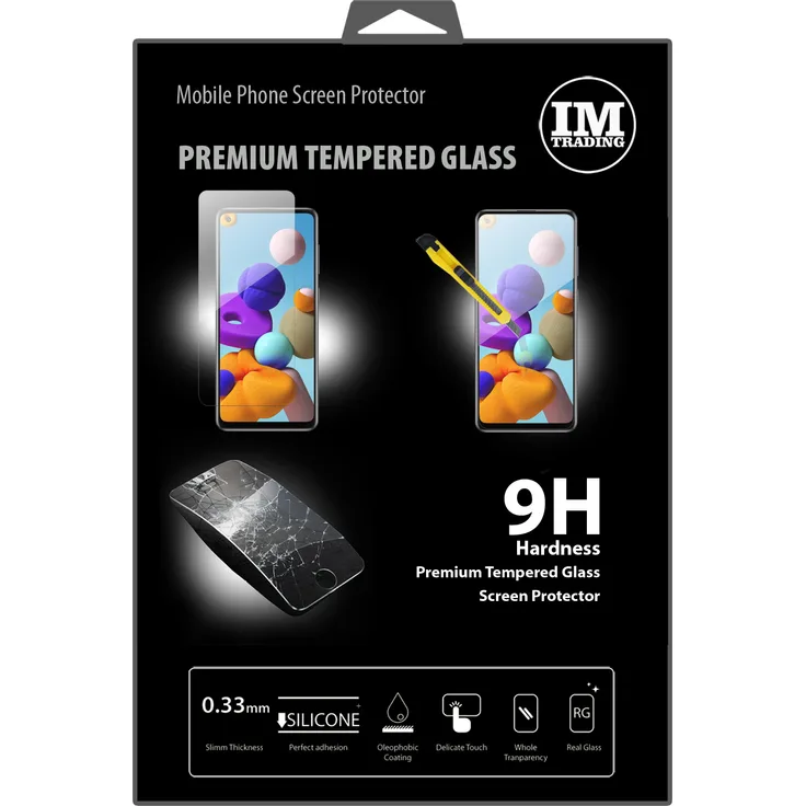 COFI 1453 Schutzglas 9H kompatibel mit Samsung Galaxy A21S (A217F) Displayschutzfolie Panzerfolie Passgenau Glas