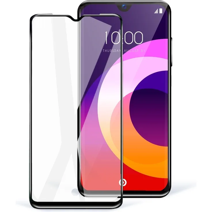 COFI 1453 Schutzglas 9D Full Covered Keramik kompatibel mit Samsung Galaxy A72 (A725F) Premium Tempered Glas Displayglas Panzer Folie Schutzfolie Anti-Finger