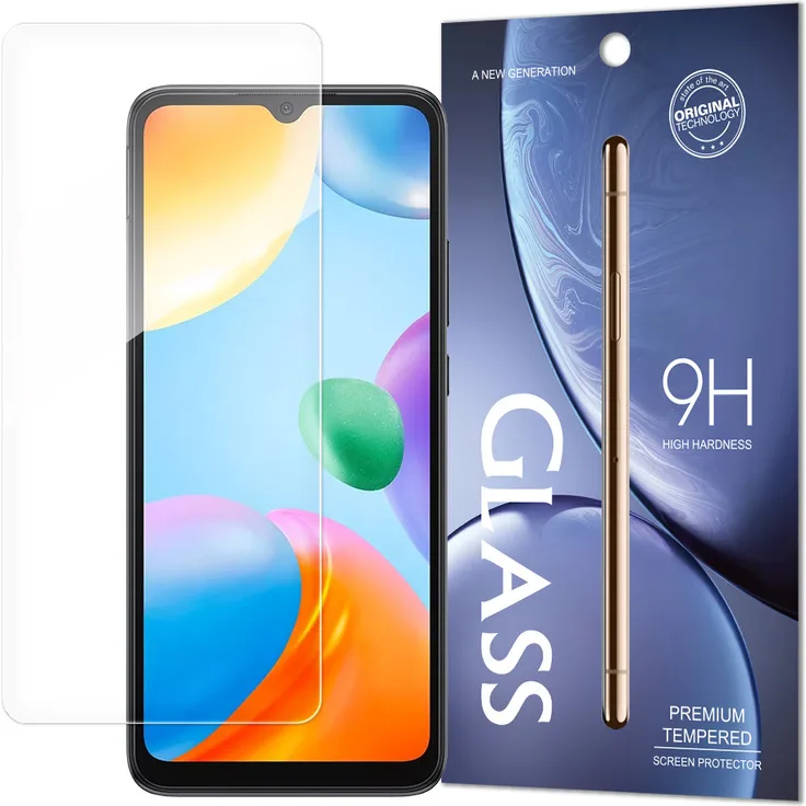 COFI 1453 Schutzglas 9H kompatibel mit Xiaomi Redmi 10C Displayschutzfolie Passgenau Glas