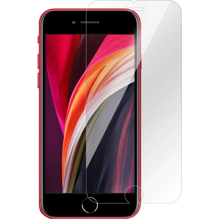 eSTUFF Apple iPhone SE (2020-2022)-8-7-6S-6. Clear Titan Shield. Tempered Glass Screen Protector. 25 pcs in a box