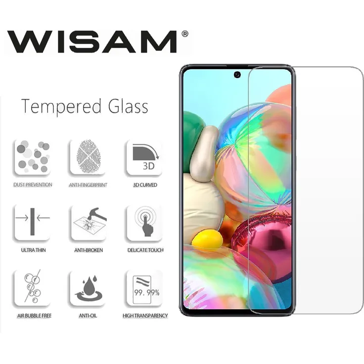 Wisam Xiaomi Redmi Note 9T 5G Panzerfolie Schutzfolie Schutzglas