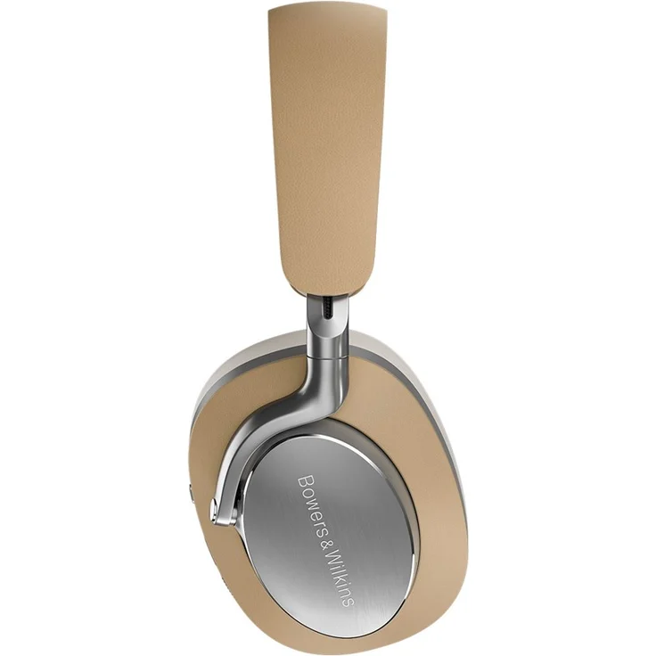 Bowers & Wilkins PX8 Over-Ear-Kopfhörer mit Hybrid Active Noise Cancelling, Transparenzmodus, Trägersensor, beige – Bild 2