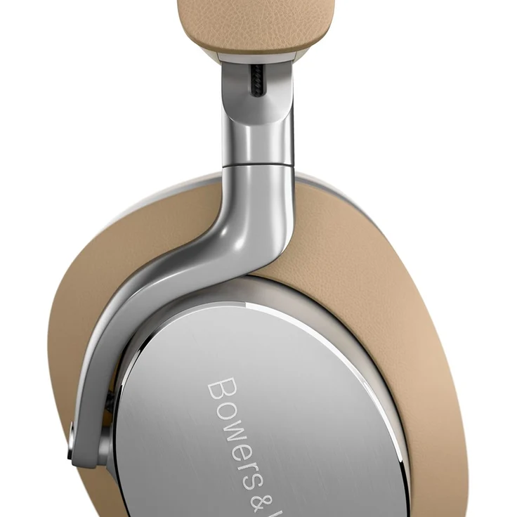 Bowers & Wilkins PX8 Over-Ear-Kopfhörer mit Hybrid Active Noise Cancelling, Transparenzmodus, Trägersensor, beige – Bild 6