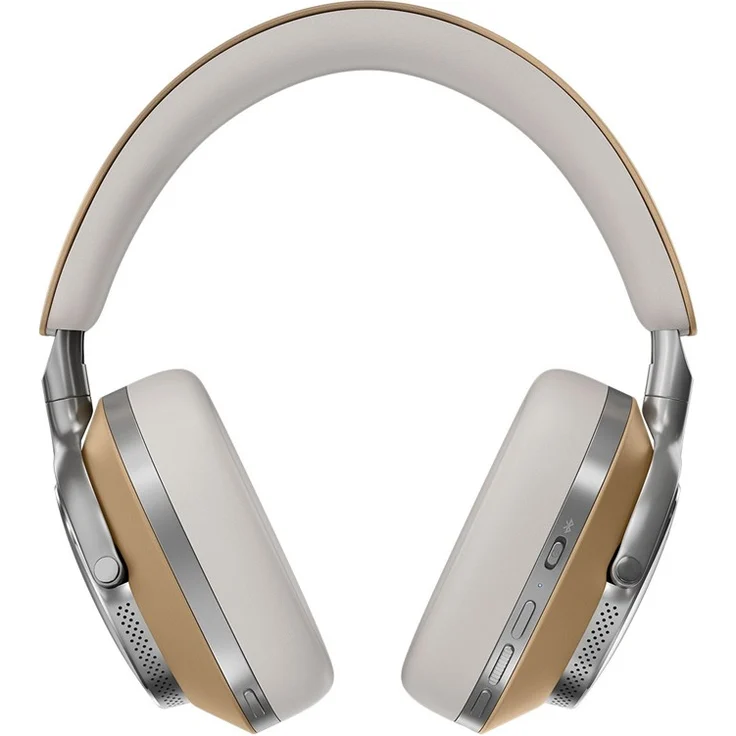 Bowers & Wilkins PX8 Over-Ear-Kopfhörer mit Hybrid Active Noise Cancelling, Transparenzmodus, Trägersensor, beige – Bild 3