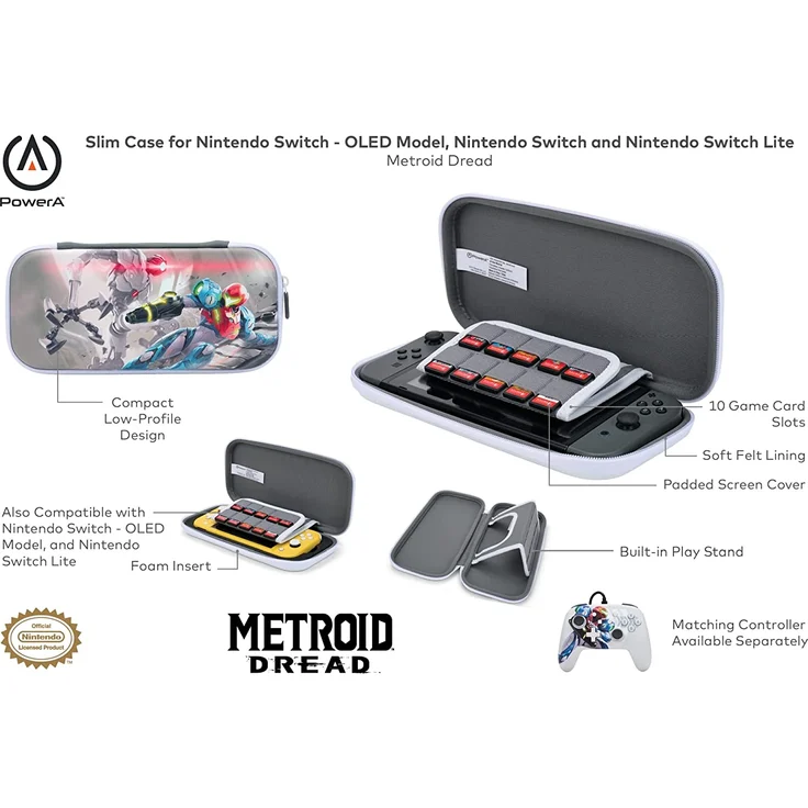 PowerA Slim Case - Metroid Dread (Switch) – Bild 2