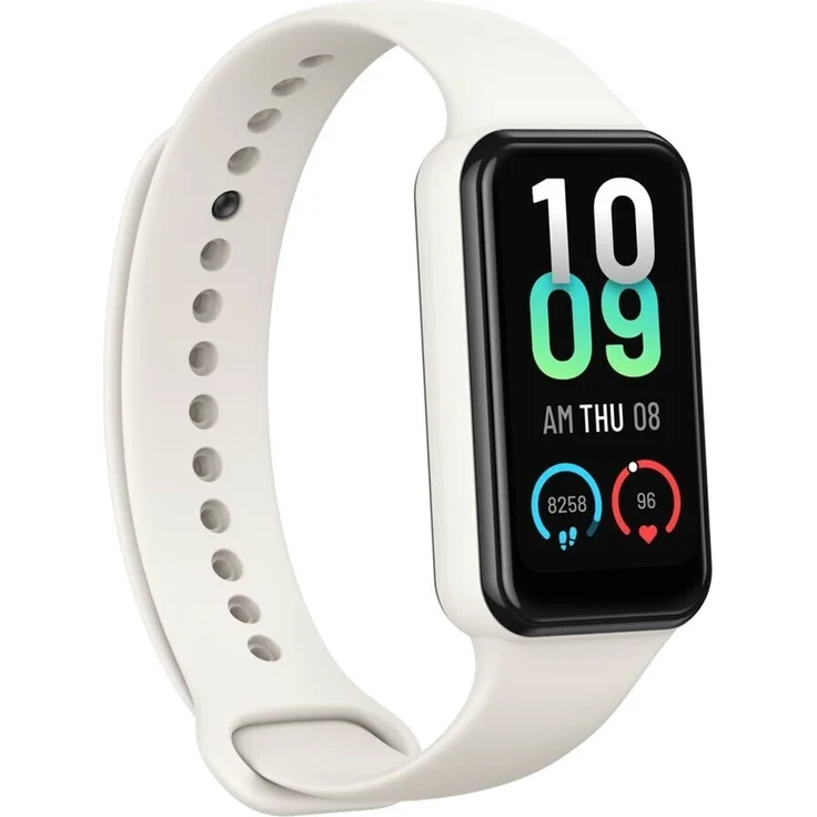 Amazfit Band 7 Fitness-Tracker Unisex, Einheitsgröße, Silikonarmband, Beige – Bild 1