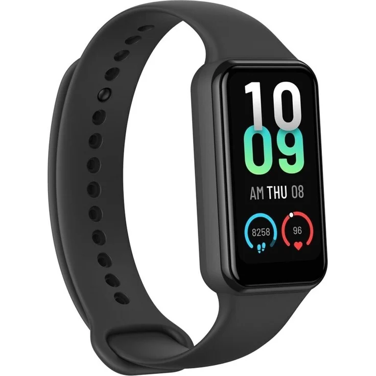 Amazfit Band 7 Fitness-Tracker Unisex, Einheitsgröße, Silikonarmband, Black – Bild 1