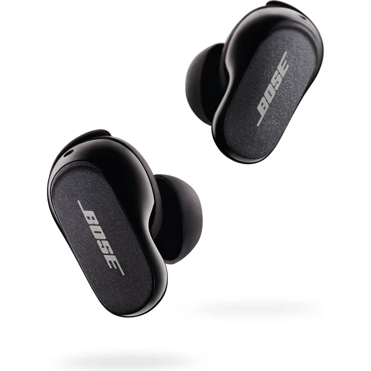 Bose QuietComfort Earbuds II In-Ear-Kopfhörer mit Active Noise Cancelling, Transparenzmodus, schwarz – Bild 1
