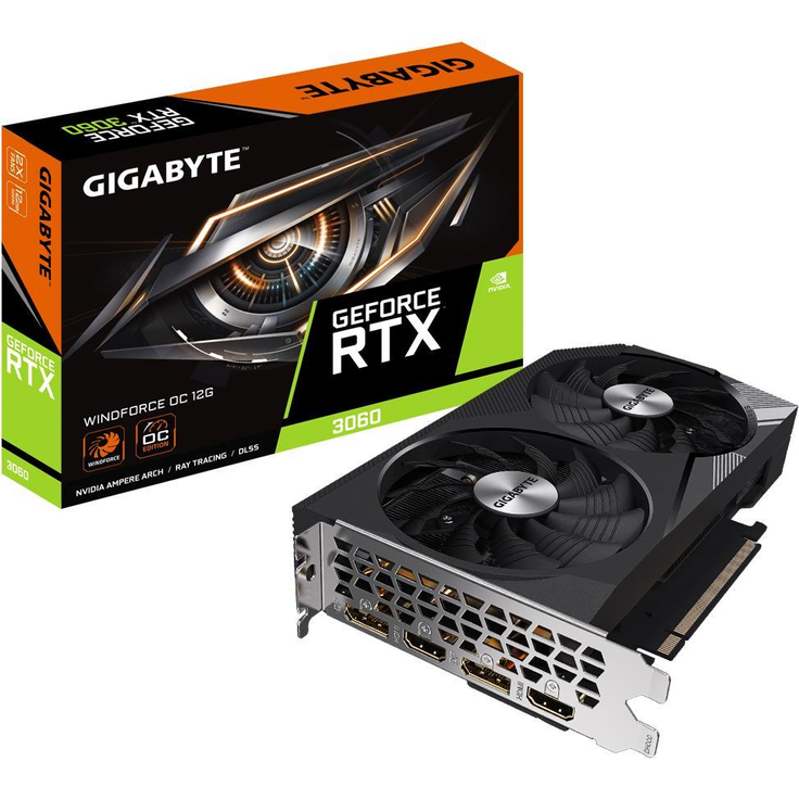 Gigabyte GeForce RTX 3060 - 12 GB GDDR6 - Grafikkarte – Bild 2