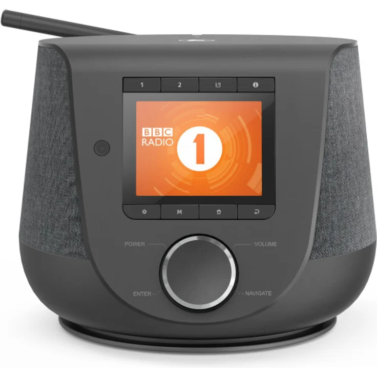 Hama 054245 DIR3200SBT Bluetooth DAB, DAB+, FM Radio, schwarz – Bild 1