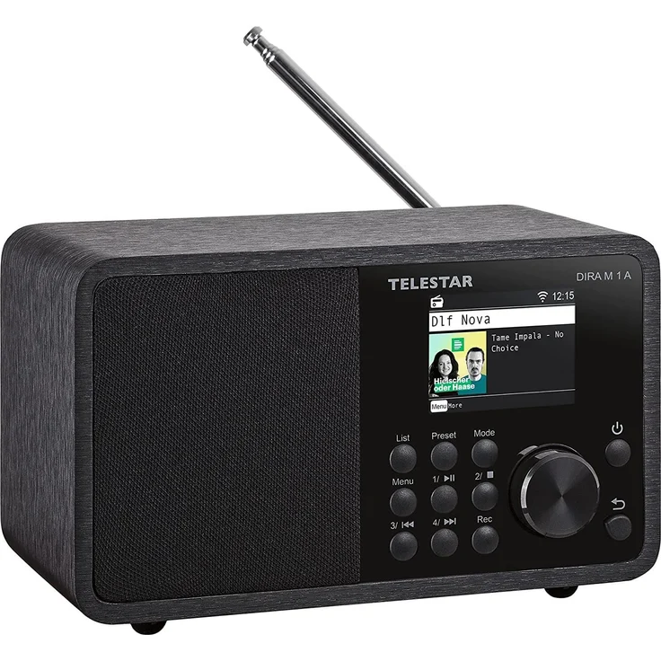 Dira M1A mobil DAB+ Internetradio, schwarz – Bild 4