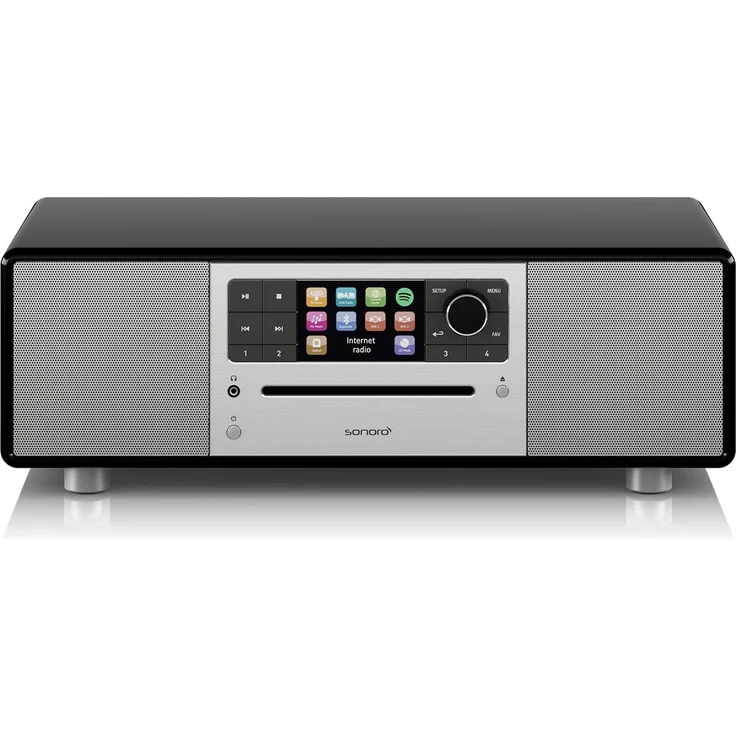 Sonoro Primus X Kompakt-Audiosystem, graphit – Bild 1