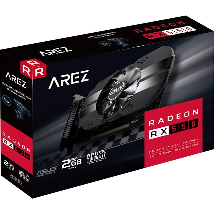 Asus AMD Radeon 550 - 2GB GDDR5 - Grafikkarte – Bild 5