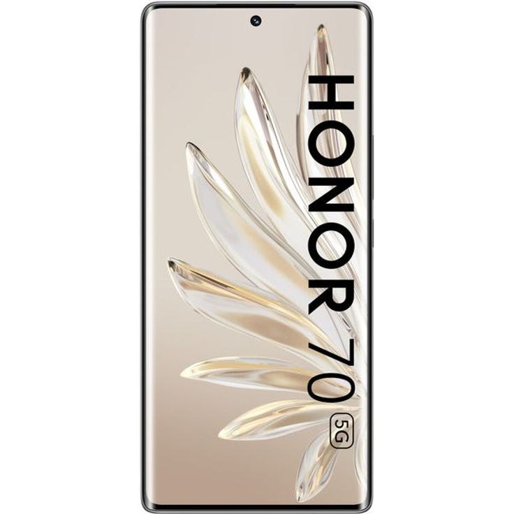 Honor 70 5G Smartphone 16,942cm (6,67 Zoll) OLED-Display, 256GB interner Speicher, 8GB RAM, Android 12, Dual-SIM, Midnight Black – Bild 2