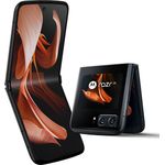 Motorola Razr (2022) 5G Smartphone 6,7 Zoll/2,7 Zoll AMOLED-Display, 256GB interner Speicher, 8GB RAM, Android 12, Dual-SIM, Schwarz