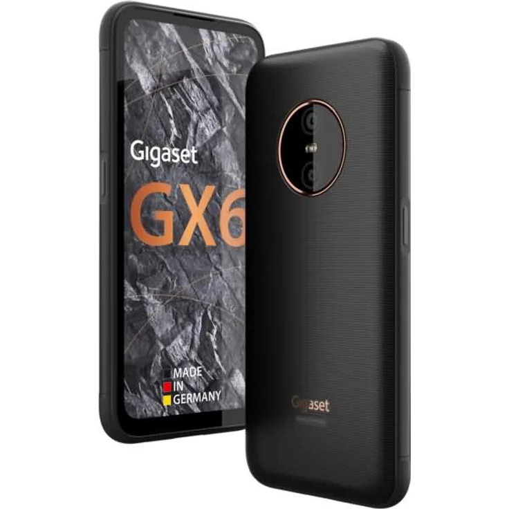 Gigaset GX6 5G Smartphone IPS-Display, 128GB interner Speicher, 6GB RAM, Android 12, Dual-SIM, Titanium Black – Bild 6