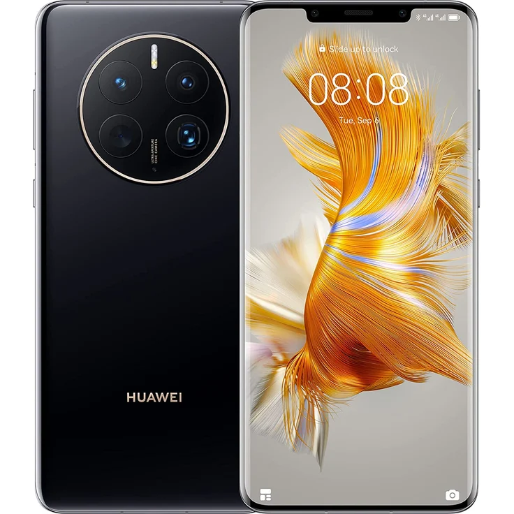 Huawei Mate 50 Pro Smartphone 17,12cm (6,74 Zoll) OLED-Display, 256GB interner Speicher, 8GB RAM, Dual-SIM, Schwarz – Bild 1