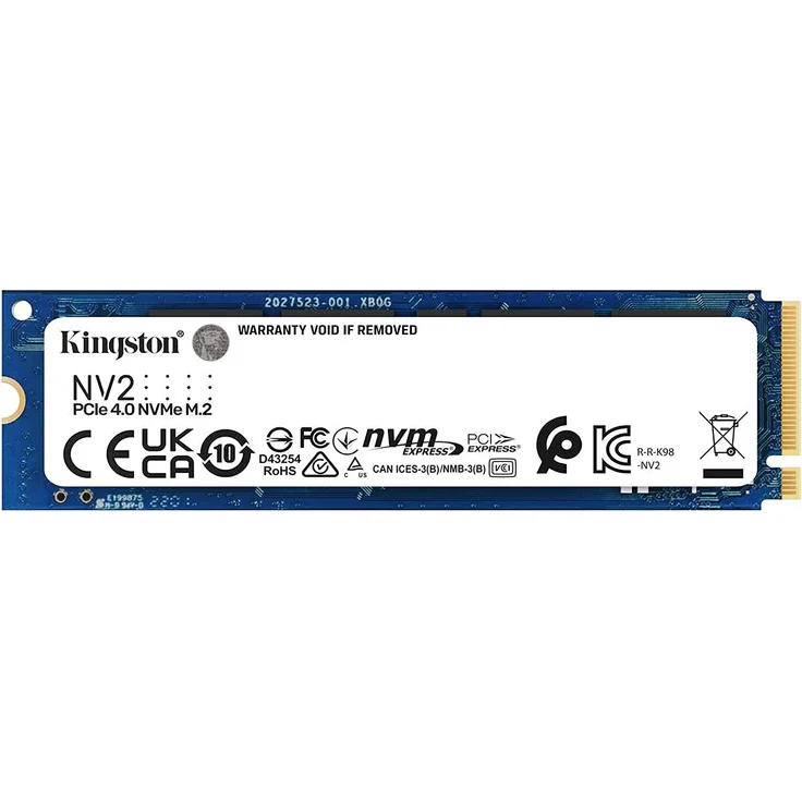 Kingston NV2 - 500 GB (SSD intern, M.2 2280 NVMe) – Bild 1