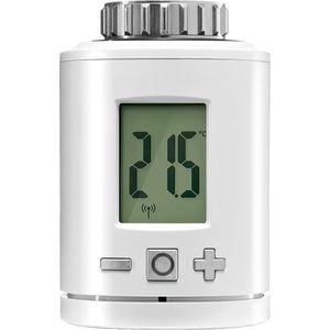 Bild für Gigaset Thermostat ONE X, Smart-Home Set Ergänzung, Heizkörperthermostat für ein angenehmes Raumklima, regelt die Heizungstemperatur, spart Heizkosten, Batteriebetrieben, App Steuerung, weiß (S30851-H2544-R101)