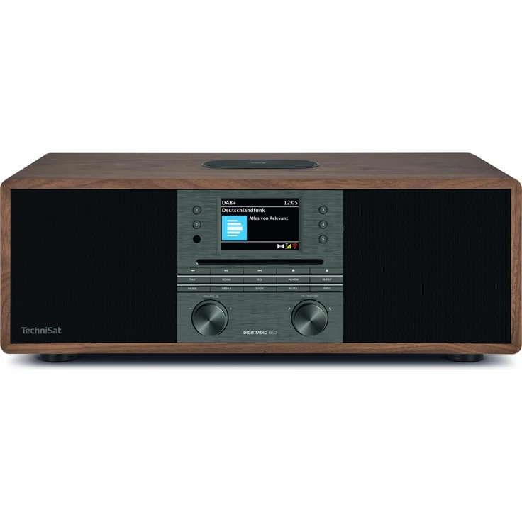 Technisat DIGITRADIO 650, nussbaum/anthrazit – Bild 1