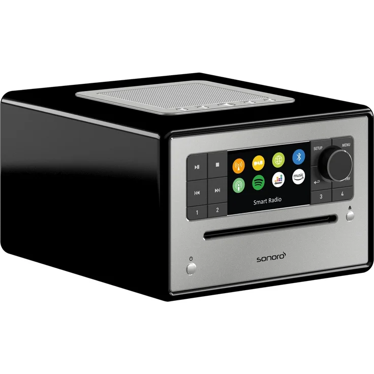 Sonoro Elite CD-Player mit Internetradio und Bluetooth, schwarz – Bild 3