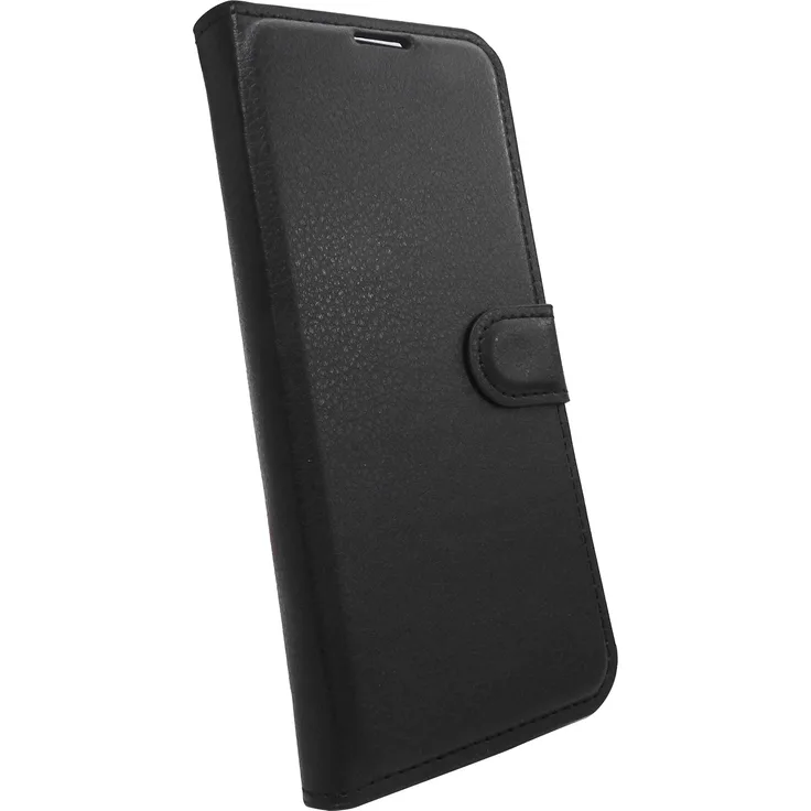 COFI 1453 Buch Tasche "Fancy" kompatibel mit GOOGLE PIXEL 7 Handy Hülle Etui Brieftasche Schutzhülle mit Standfunktion, Kartenfach Schwarz