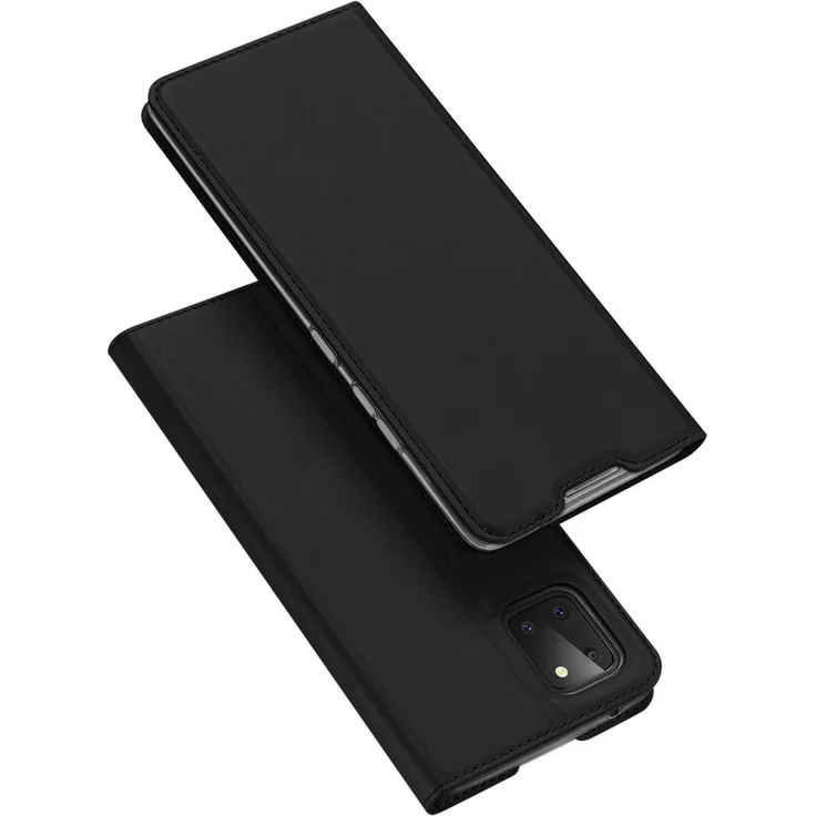 Buch Tasche "Dux Ducis" kompatibel mit Nokia G21 Handy Hülle Etui Brieftasche Schutzhülle mit Standfunktion, Kartenfach Schwarz