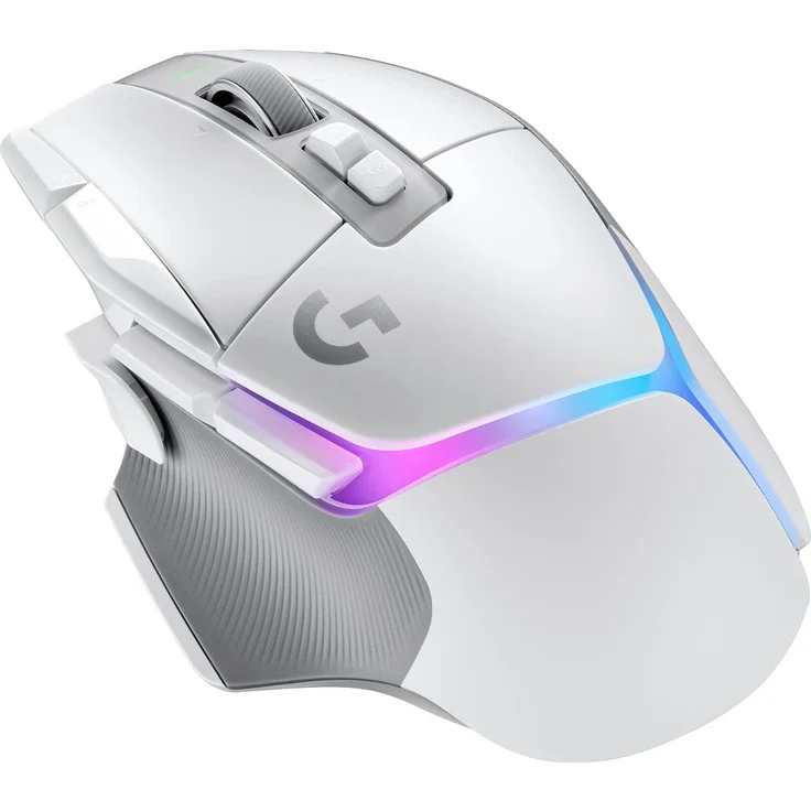 Logitech G G502 X PLUS Maus, optisch, kabellos Logitech LIGHTSPEED-Receiver, weiß (910-006172) – Bild 1