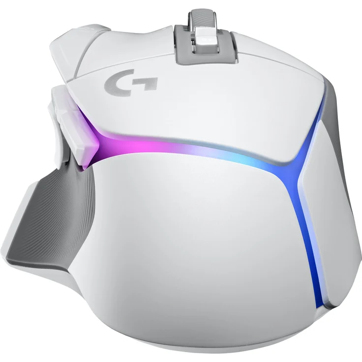 Logitech G G502 X PLUS Maus, optisch, kabellos Logitech LIGHTSPEED-Receiver, weiß (910-006172) – Bild 9