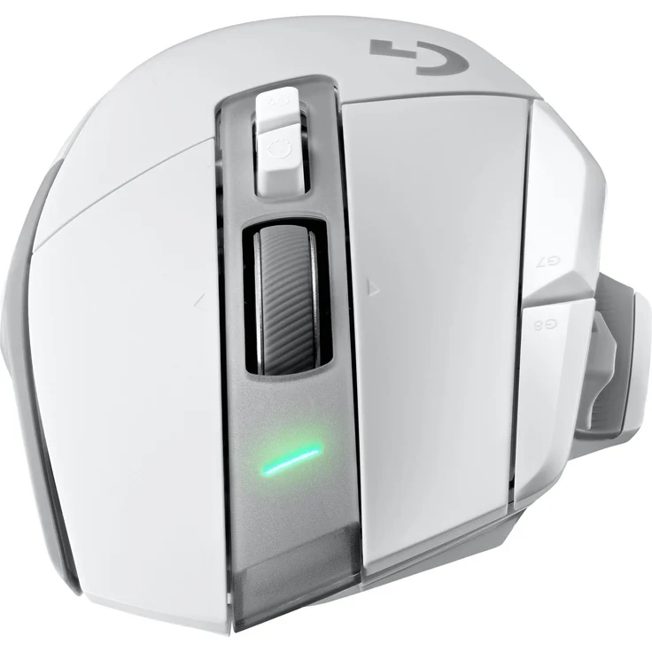 Logitech G G502 X PLUS Maus, optisch, kabellos Logitech LIGHTSPEED-Receiver, weiß (910-006172) – Bild 6