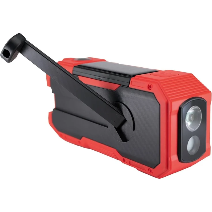 Albrecht DR112 DAB+ Outdoor Kurbelradio (UKW, SOS, Taschenlampe, Solar, PowerBank, Bluetooth) – Bild 2