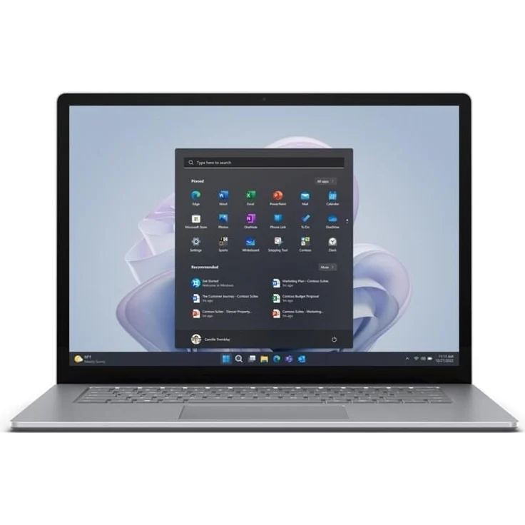 Microsoft Surface Laptop 5 - 13,5 Zoll (34,29 cm) , Intel Core i5-1245U, 8GB RAM, 256GB SSD, Windows 11 Pro 64-bit (R1A-00005) – Bild 2