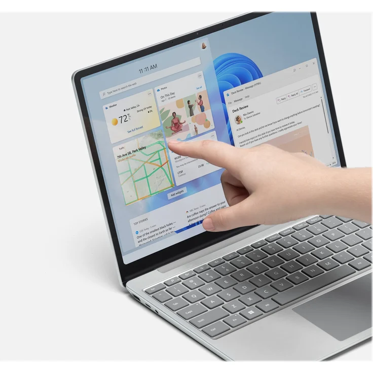 Microsoft Surface Laptop Go 2 - 12,4 Zoll (31,5 cm) 1.536 x 1.024 Pixel, Intel Core i5-1135G7, 4GB RAM, 128GB SSD, Windows 10 Pro 64-bit (L1D-00005) – Bild 3