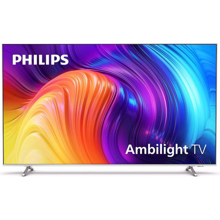 Philips 65PUS8507 164 cm (65 Zoll) LED Ambilight Smart TV (Ultra HD, Dolby Vision, HDR10, HLG, Direct LED) HD-Triple-Tuner (Sat, Antenne, Kabel) Modelljahr 2022 Energieklasse G (DE-Modell) – Bild 1