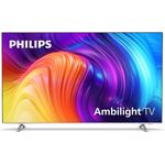 Philips 65PUS8507 164 cm (65 Zoll) LED Ambilight Smart TV (Ultra HD, Dolby Vision, HDR10, HLG, Direct LED) HD-Triple-Tuner (Sat, Antenne, Kabel) Modelljahr 2022 Energieklasse G (DE-Modell)