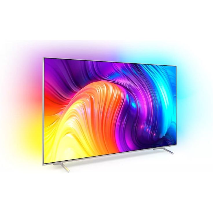 Philips 65PUS8507 164 cm (65 Zoll) LED Ambilight Smart TV (Ultra HD, Dolby Vision, HDR10, HLG, Direct LED) HD-Triple-Tuner (Sat, Antenne, Kabel) Modelljahr 2022 Energieklasse G (DE-Modell) – Bild 2