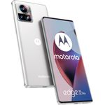 Motorola Edge 30 Ultra 5G Smartphone 16,94 cm (6,67 Zoll) POLED-Display, 256GB interner Speicher, 12GB RAM, Dual-SIM, Android 12, Starlight White