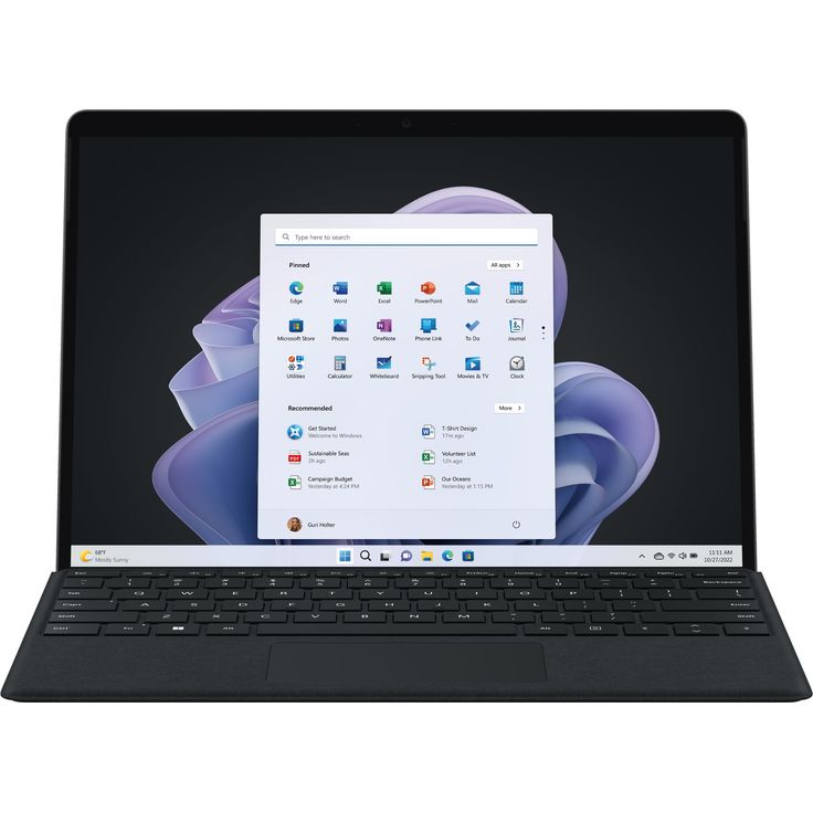 Microsoft Surface Pro 9 (2022) - 13 Zoll (2.880 x 1.920 Pixel) 120Hz, Intel Core i5-1245U, 16GB RAM, 256GB SSD, Windows 10 Pro 64-bit, Schwarz (S7B-00020) – Bild 7