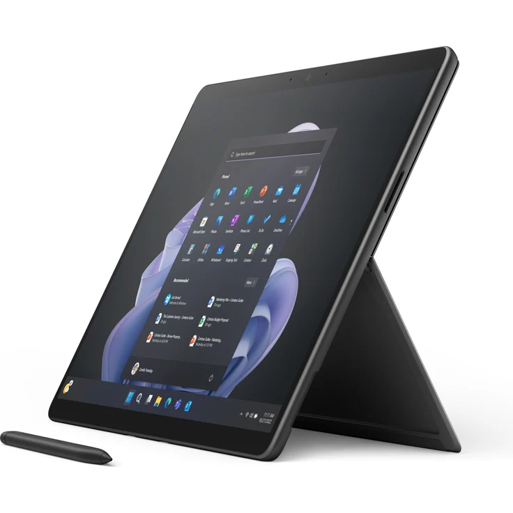 Microsoft Surface Pro 9 (2022) - 13 Zoll (2.880 x 1.920 Pixel) 120Hz, Intel Core i5-1245U, 16GB RAM, 256GB SSD, Windows 10 Pro 64-bit, Schwarz (S7B-00020) – Bild 9