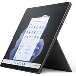 Microsoft Surface Pro 9 (2022) - 13 Zoll (2.880 x 1.920 Pixel) 120Hz, Intel Core i5-1245U, 8GB RAM, 256GB SSD, Windows 10 Pro 64-bit, Schwarz (S1W-00023)