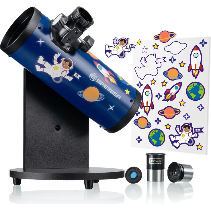 BRESSER JUNIOR 76/300 Kompakt-Teleskop SMART