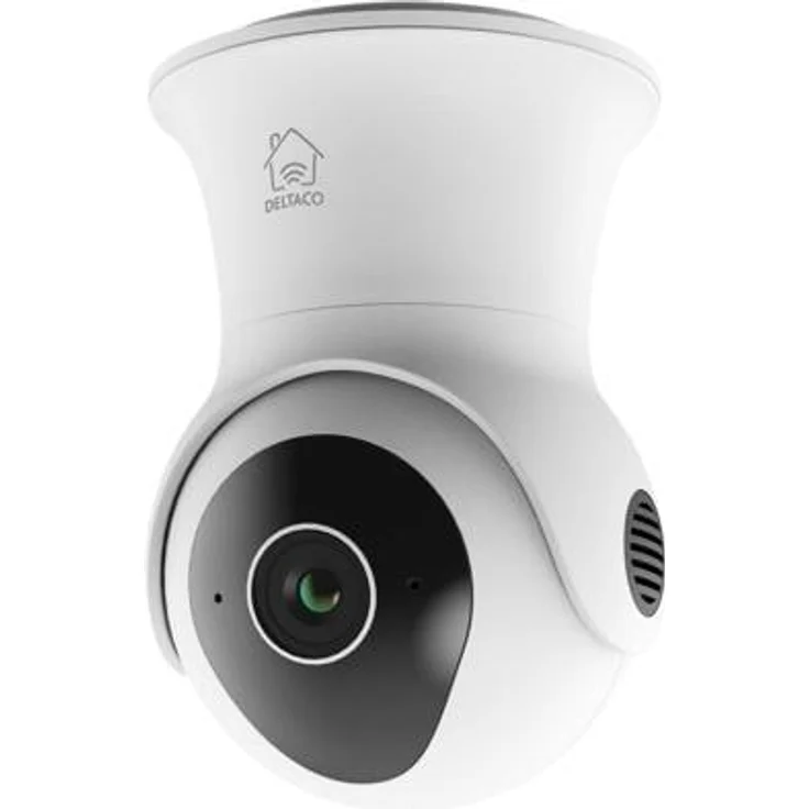Deltaco Smart Home Kamera, Outdoor IP54, WiFi, motorisiert drehbar, Mikrofon + Lautsprecher