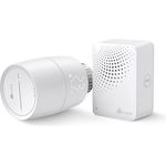 TP-Link Kasa KE100 KIT Smartes Heizkörperthermostat mit Hub, Thermostat Heizung digital, Energiesparen, Zeitplan, Steuerung unterwegs über App, Amazon Alexa & Google Assistant, einfache Installation & Verwendung, weiß