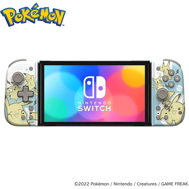 Hori Split Pad Compact - Pikachu & Mimigma (NSW-410U) (Switch)